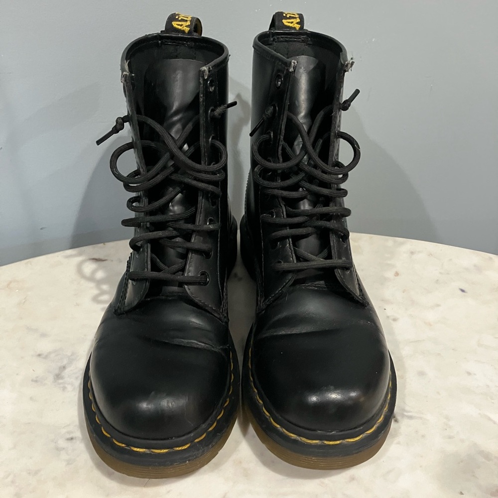 Dr. Martens Black Lace Up Boots